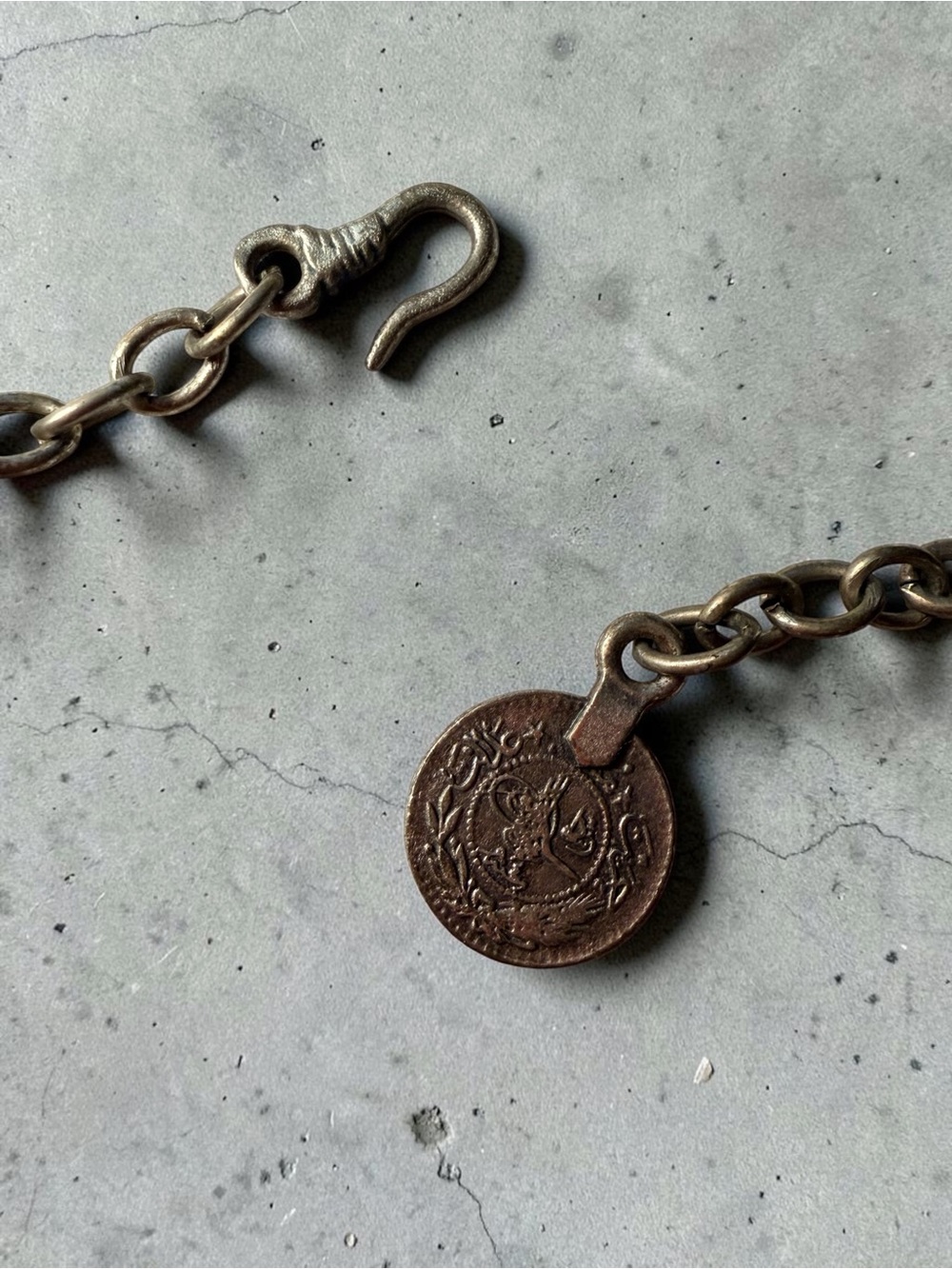 Vintage Statement Coin Collar Necklace - Antique Gold - Picture 3 of 7